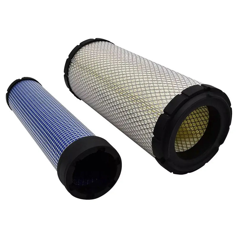 Load image into Gallery viewer, Air Filters Set P827653 P829332 6666375 6666376 for Bobcat 337 337D 337G 341 341D 341G 435 435D Case 60XT 70XT 75XT 85XT SR130 SR150 John Deere 240 250 270 317 Kubota KX080-3 KX080-3T KX080-4 - Engine Maintenance Parts &gt; Air Filter from MyMROmarts
