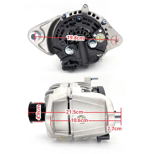 Alternator 0124-555-017 11170321 for VOLVO D4D for VOLVO EC135B, EC140B, EC140C EC210 290 - Electrical Parts > Alternator from MyMROmarts