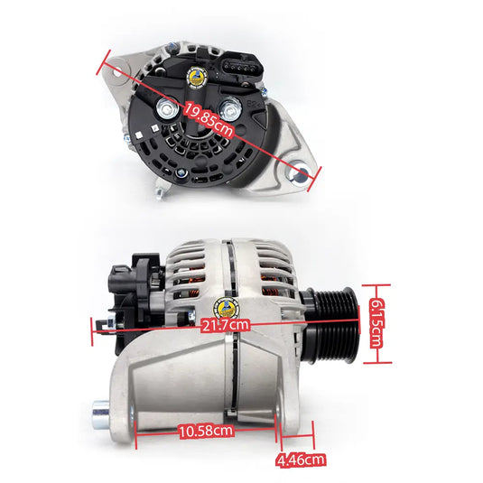 Alternator 0124555009 0124555017 0124555020 0986046290 4629 11170134 11170321 20409228 20849349 20849350 for VOLVO D4D D12D for VOLVO EC360 - Electrical Parts > Alternator from MyMROmarts