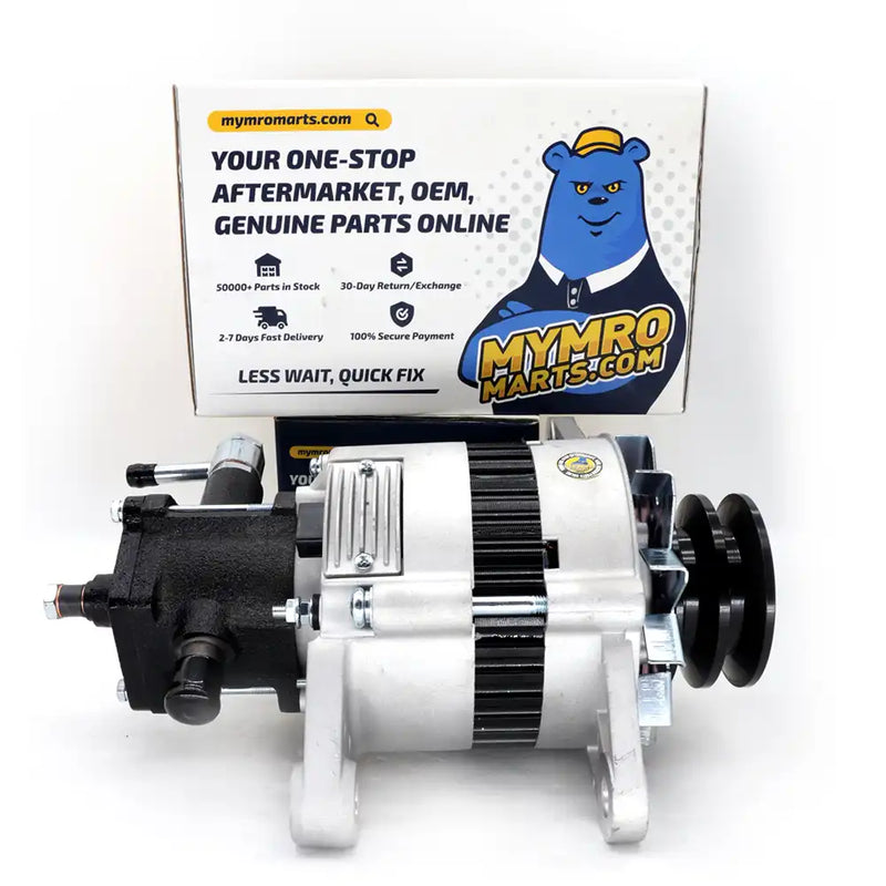 Afbeelding laden in Galerijviewer, Alternator 02142-4025 27050-1140 for ISUZU 6BG1 for HYUNDAI 400 EH300 - Electrical Parts &gt; Alternator from MyMROmarts
