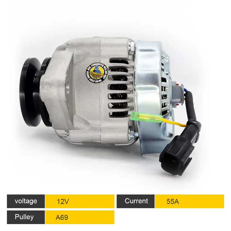 Afbeelding laden in Galerijviewer, Alternator 1012111170 1012111380 LRA03058 LRA3058 12942377200 for CUMMINS 4BT3.3 for YANMAR 4D94 for HYUNDAI R60-7 - Electrical Parts &gt; Alternator from MyMROmarts
