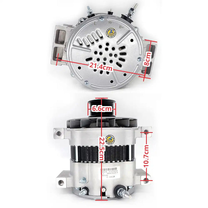 Afbeelding laden in Galerijviewer, Alternator 10R9096 2267683 2357133 DRA0687 DAN2004 DAN2005 A6636S UD20880A for CAT C13 for CAT 345 - Electrical Parts &gt; Alternator from MyMROmarts
