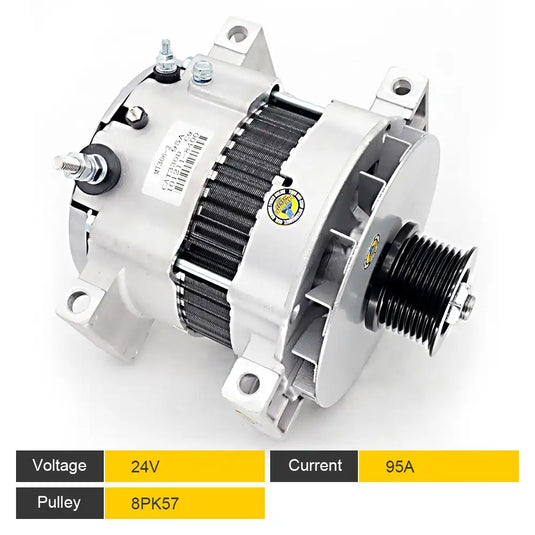 Alternator 10R9096 2267683 2357133 DRA0687 DAN2004 DAN2005 A6636S UD20880A for CAT C13 for CAT 345 - Electrical Parts > Alternator from MyMROmarts