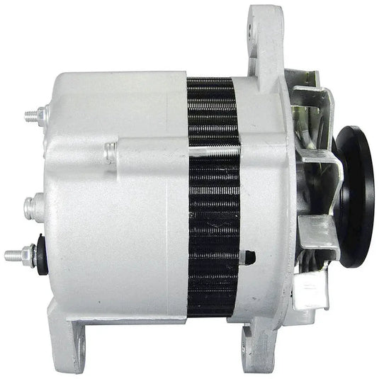 Alternator 128270-77200 Compatible With/Replacement For Yanmar 1Gm 2Gm 3Gm 3Hm 4Gm Diesel 4JH-HT 4JH-HT-Z 4JH-T 4JH-TZ 4JHZ 4TD 4TM KM2A 3GMD 3GMF 3GMFY-E 3GMLE 3HM 3HMF 3JH2 / 3 3JH3Z 3TD 3TM 4GM 4JH - Electrical Parts > Alternator from MyMROmarts