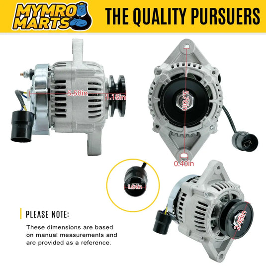 Alternator 16231-64010 16231-64011 For Kubota Garden Tractor TG1860 G2160 G2160 from MyMROmarts