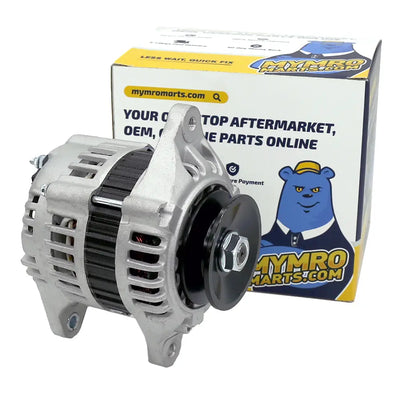 12V 40A Alternator 17525-64011 19836-77200 for Yanmar Engine 3TN100L 3TN84L 3TN84TL 3TNE68 3TNE82A 3TNE84 3TNE88 4TN100E 4TN100TE 4TNE84 4TNE88 4TNE94L from MyMROmarts