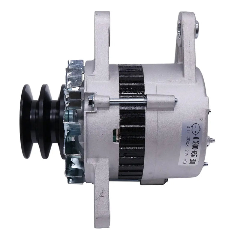 Cargue la imagen en el visor de la galería, Alternator 1812004402 for Isuzu Engine 4BD1 4BD1T 4BG1 Hitachi Excavator EX220 EX200-2 from MyMROmarts
