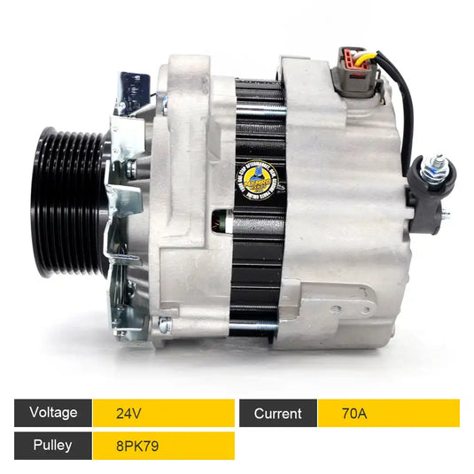 Alternator 1812005303 1812005305 1812006031 1812005901 182006037 4TUF285 A004TU5485 A004TU5486 A4TU5485 A4TU5486 A4TU6285 for MITSUBISHI 8DC9 8DC8 6D16T - Electrical Parts > Alternator from MyMROmarts