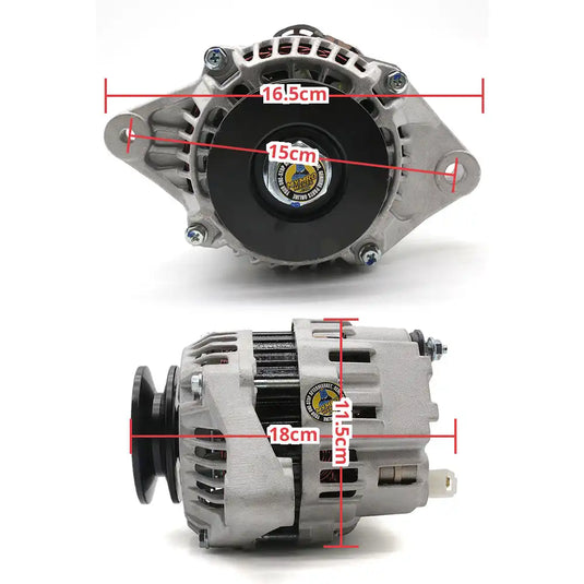 Alternator 31A68-00402 for Mitsubishi S3L S4L SQ SS Engine 50A 12V from MyMROmarts