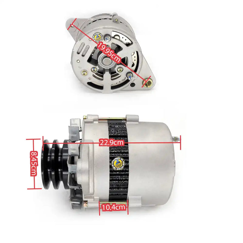 Afbeelding laden in Galerijviewer, Alternator 6008215620 6008215630 6008215640 6008215690 6008215720 0350000050 0350000060 0350000070 0350000110 0350000160 0350000360 0350000452 0350000591 for CUMMINS S6D155 D85S-2 for KOMATSU - Electrical Parts &gt; Alternator from MyMROmarts
