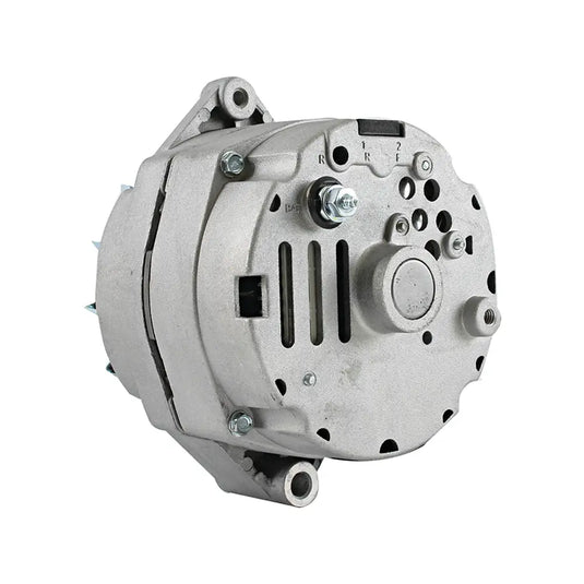 Alternator ADR0173 1-Wire w 1/2 Inch Pulley Compatible With John Deere Case /63 Amp 12 Volt CW Tractor Generator - Electrical Parts > Alternator from MyMROmarts