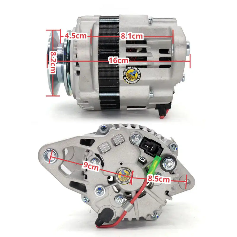 Afbeelding laden in Galerijviewer, Alternator LR160735 LR160835B LR160741 12390077210 12827177200 UD19400A DRA0835 for ISUZU D60 4JB1 for DOOSAN DH60-7 - Electrical Parts &gt; Alternator from MyMROmarts
