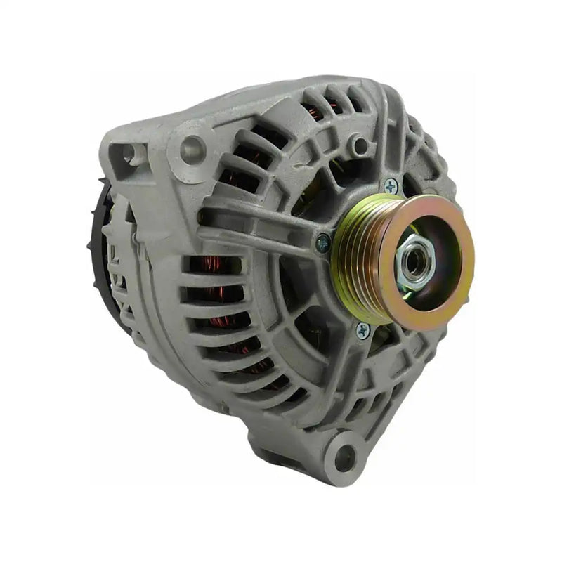 Load image into Gallery viewer, New Alternator Replacement LR1110-501, LR1110-501B, LR1110-501BAM, 8972482970, AHI0145, 40044066 For 2003-2006 Isuzu NPR NQR NRR 4HE1 4.8L 290CI 110A 12V CW 3-Groove Pulley - Electrical Parts > Alternator from MyMROmarts
