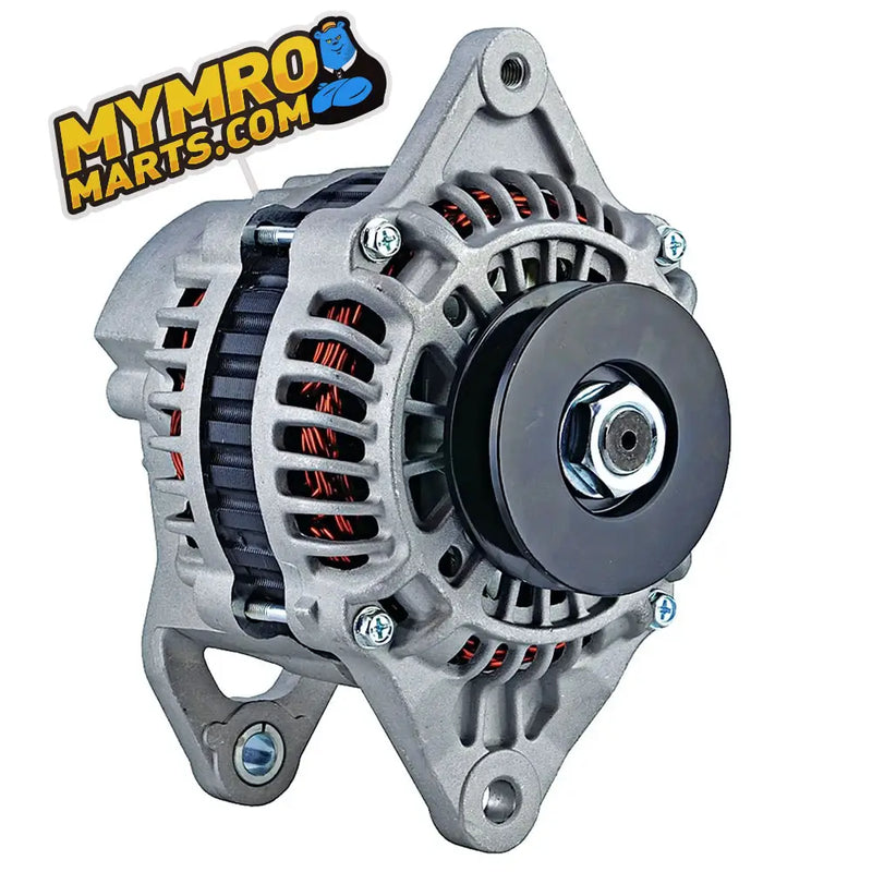 Load image into Gallery viewer, Alternator ROTA0218 LRA03751 For Mitsubishi Industrial Various 0.458333 Clock 75 amp Internal Fan Type Internal Regulator CW Rotation 12V - Electrical Parts &gt; Alternator from MyMROmarts
