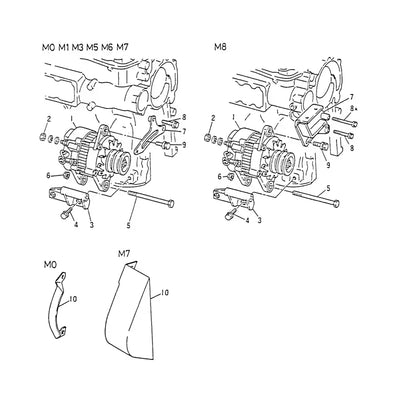 Alternator VAME070120 VAME087508 For Kobelco Excavator K907LC-2 MD200C MD240C SK200 SK200-3 SK200-5 SK220-3 SK220-6 Misubishi Engine 6D31 from MyMROmarts