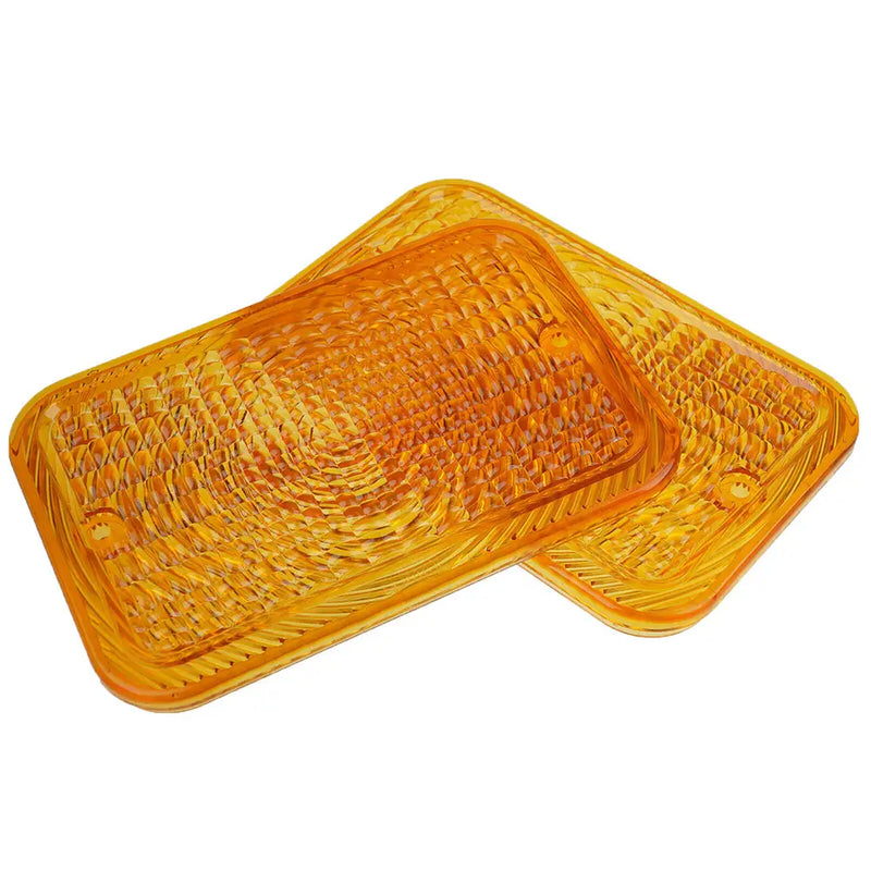 Cargue la imagen en el visor de la galería, 2X Amber Lens Tail Light Lens LVU18745 Replacement for John Deere Tractor 1023E 1025R 1026R 2025R 2027R 2032R 2038R 2305 2320 2520 2720 - Body Parts &gt; Heavy Equipment Lights from MyMROmarts
