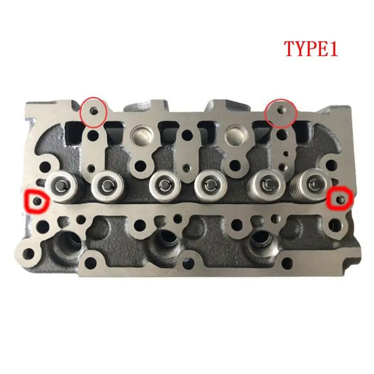 Bare Cylinder Head for Kubota D722 Engine - Engine Parts > Engine Block > Cylinder Head from MyMROmarts