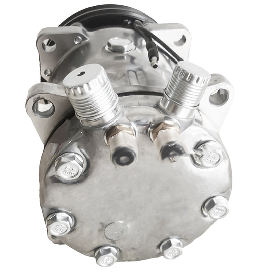 A/C Compressor 86508521 for CASE Tractor 2090 2094 2290 2294 2390 2394 2590 2594 3294 New Holland Combine TR87 TR88 TR89 TR97 TR98 TR99 from MyMROmarts