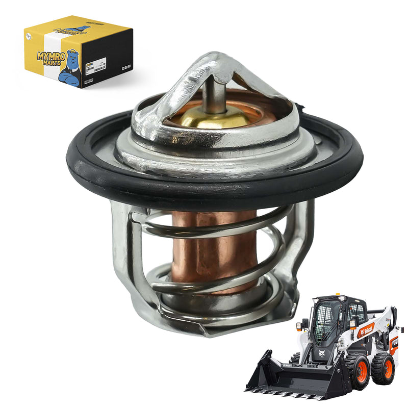 Load image into Gallery viewer, Engine Thermostat 6653948 for Bobcat 225 231 325 328 331 334 428 753 763 773 7753 S150 Skid Steer Loaders T76 T190 T450 T550 T590 T595 T630 T650 Track Loaders - Engine Parts &gt; Cooling System &gt; Engine Thermostat from MyMROmarts
