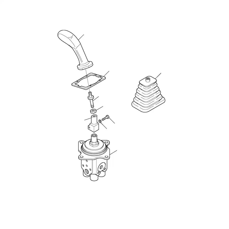 Load image into Gallery viewer, Boot 20Y-43-22261 for Komatsu PC100-6 PC1250-8R PC200-6 PC200-7 PC220-7 PC240LC-10 PC300-8 PC400-8 PC450-6 PW160-7E0 - Body Parts &gt; Cab Interior Parts &gt; Joystick Controller from  My Store
