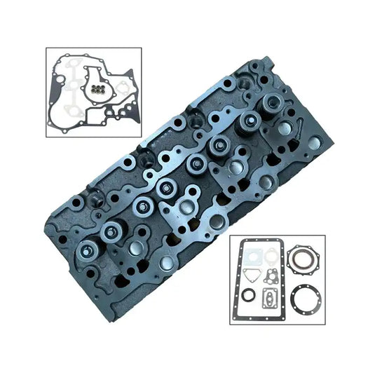 Complete Cylinder Head 19077-03048 for Kubota Engine V2203 Excavator KX121-2 KX161-2 - Engine Parts > Engine Block > Cylinder Head from MyMROmarts