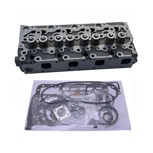 Complete Cylinder Head 19077-03048 for Kubota Engine V2203 Excavator KX121-2 KX161-2 - Engine Parts > Engine Block > Cylinder Head from MyMROmarts