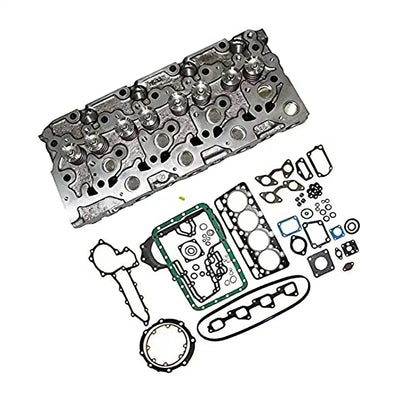 Complete Cylinder Head + Full Gasket Kit for Kubota V1903 V1903T V1903E Engine Bobcat 751 Loader - Engine Parts > Engine Block > Cylinder Head from MyMROmarts