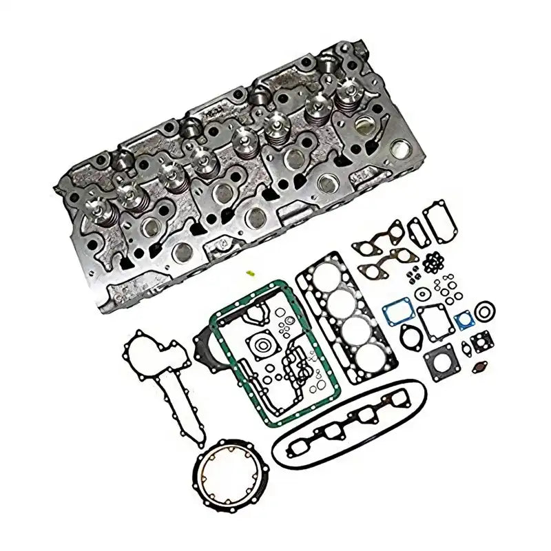 Load image into Gallery viewer, Complete Cylinder Head + Full Gasket Kit for Kubota V1903 V1903T V1903E Engine Bobcat 751 Loader - Engine Parts &gt; Engine Block &gt; Cylinder Head from MyMROmarts
