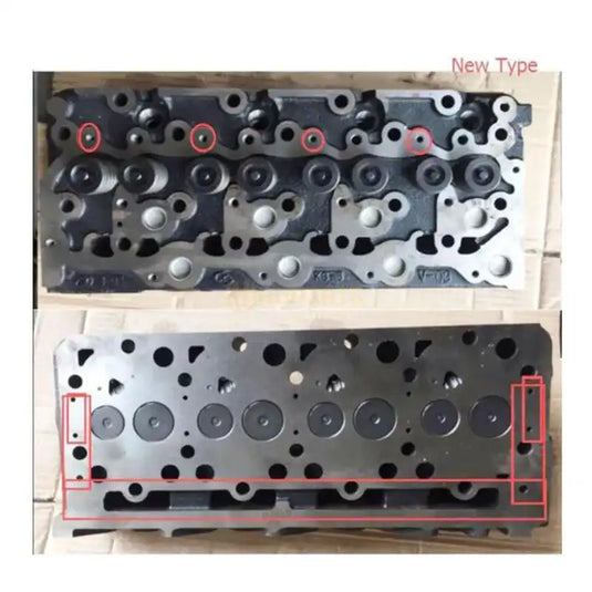 Complete Cylinder Head with valve 1G796-03040 1G79603040 1E013-0304 1E0130304 for Kubota Engine V2003 V2203 V2403 - Engine Parts > Engine Block > Cylinder Head from MyMROmarts