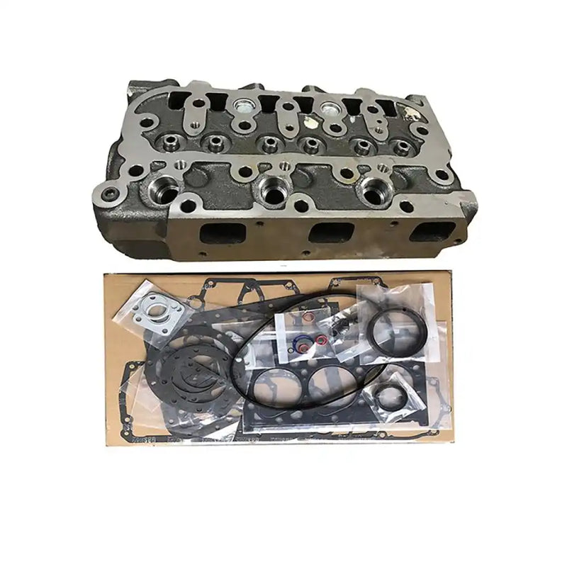 Load image into Gallery viewer, Complete Cylinder Head With Valves + Full Gasket Kit for Kubota D850 D850-5B D850-BH-W Engine B1550D B1550E B6200D B6200E - Engine Parts &gt; Engine Block &gt; Cylinder Head from MyMROmarts
