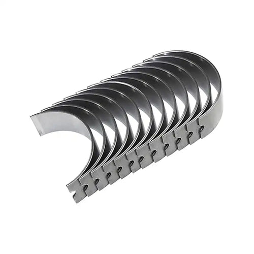 Con Rod Bearing 4 Pairs 1 Set YM123900-23600 YM123900-23610 For Excavator PC95R-2 PW95R-2 Yanmar 4TNE106D Komatsu 4D106D - Engine Parts > Crankshafts & Connecting Rod Components > Main and Con Rod Bearings from MyMROmarts