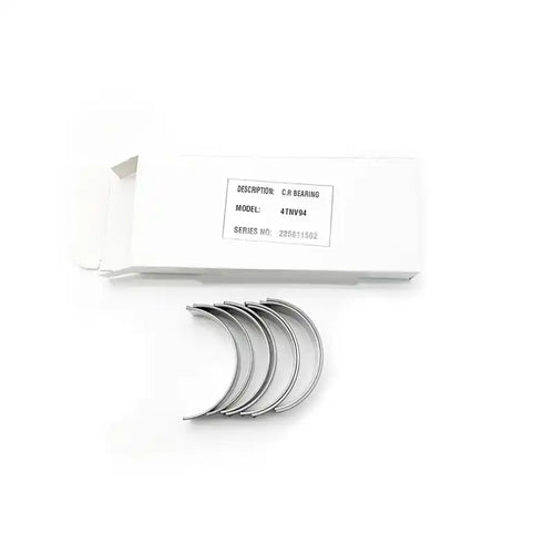 Con Rod Bearing 4 Pairs 1 Set YM129900-23601 For Komatsu Midi Excavator PC80MR-3 Yanmar Engine 4TNV98 - Engine Parts > Crankshafts & Connecting Rod Components > Main and Con Rod Bearings from MyMROmarts