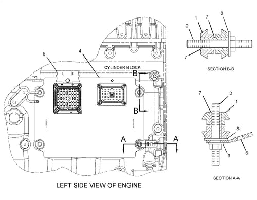 Control MTG GP-Engine Elek 249-5278 for Caterpillar CAT 345C 345D 349D 349D2 W345C C13 With Program - Electrical Parts > Electronic Control System > Controllers and Monitors from MyMROmarts