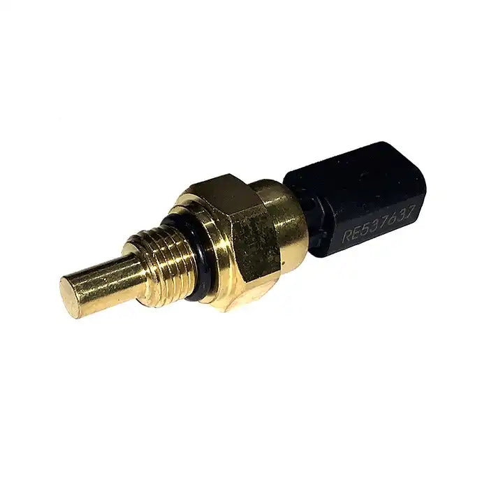 Coolant Temperature Sensor RE537637 for John Deere 130G 160GLC 180GLC 210G 250GLC 290GLC 300GLC 350GLC 380GLC