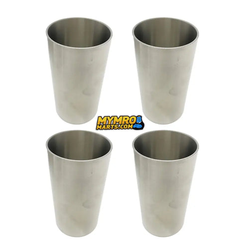 Cylinder Liner 4 Units 1 Set For Komatsu Wheel Loader WA65-3 WA65PT-3 WA75-3 Yanmar Engine 4TNE94 Komatsu Engine 4D94E from MyMROmarts