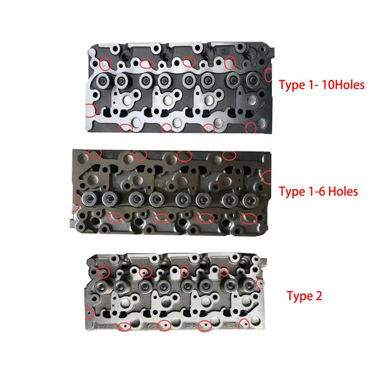 Cylinder Head 6655153 7327327 for Kubota V2203 V2203T V2203E V2203B Engine - Engine Parts > Engine Block > Cylinder Head from  My Store