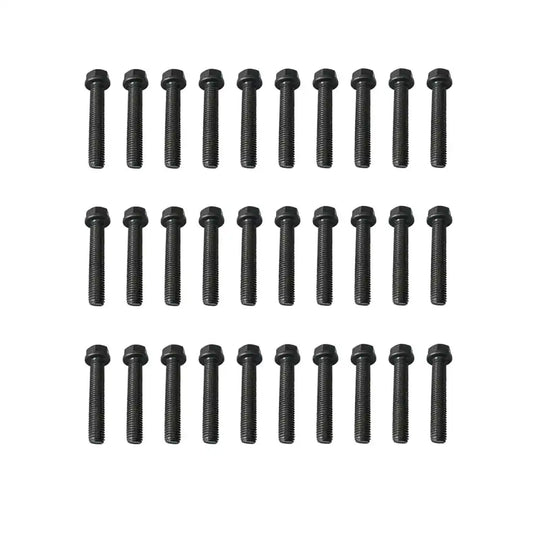 30 Pcs Cylinder Head Bolts 3920779 for Cummins Engine 3.9L 4T390 5.9L 6T590 in USA - Engine Parts > Other Engine Parts from MyMROmarts