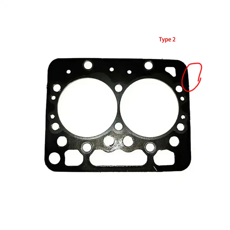 Cargue la imagen en el visor de la galería, Cylinder Head Gasket 16851-03310 for Kubota Z482 Engine J106 Generator T1600H T1600H-EUROPE T1600H-G Tractor - Engine Maintenance Parts &gt; Cylinder Head Gasket from MyMROmarts
