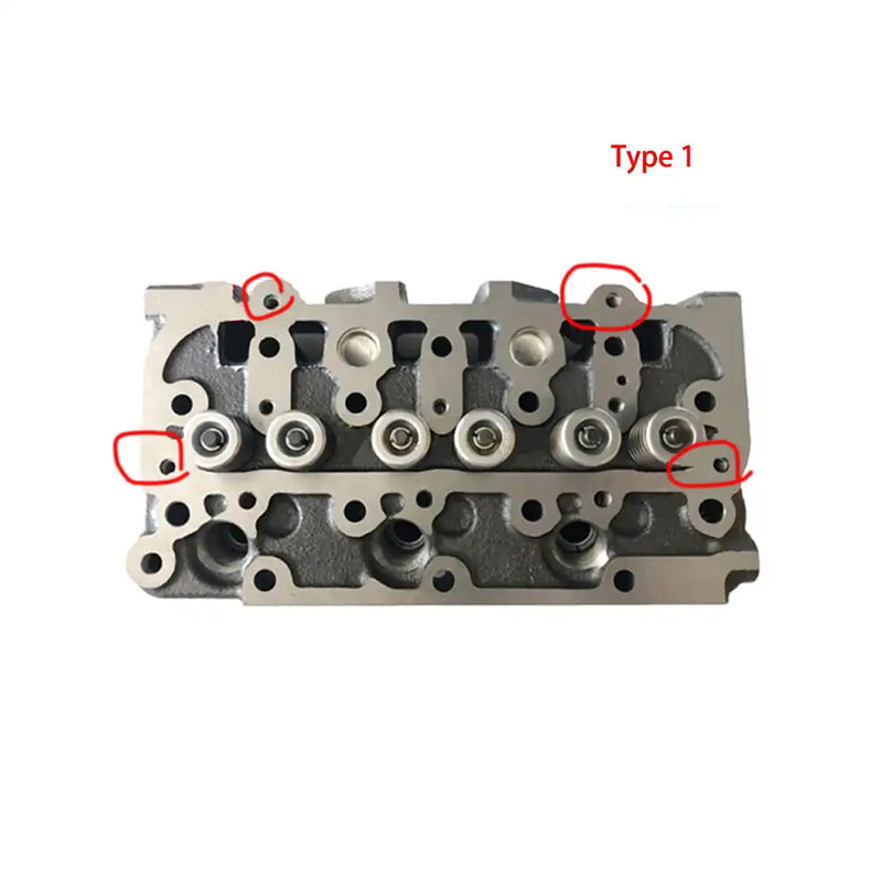 Load image into Gallery viewer, Cylinder Head With Valves for Kubota Engine D782 - Engine Parts &gt; Engine Block &gt; Cylinder Head from  My Store
