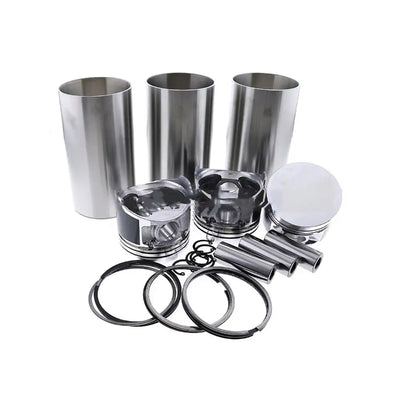 Cylinder Liner 3 Units 1 Set For Komatsu Excavator PC40FR-1 PC40FR-2 Yanmar Engine 3TNE88 Komatsu Engine 3D88 - Engine Parts > Crankshafts & Connecting Rod Components > Cylinder Liner from MyMROmarts