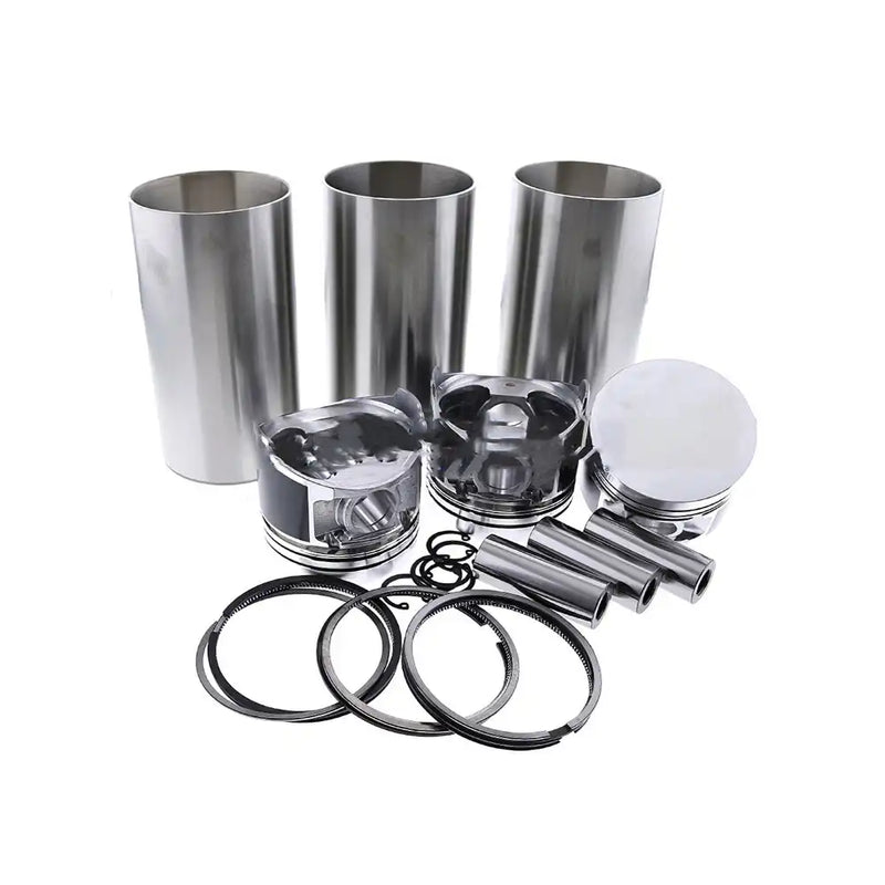 Cargue la imagen en el visor de la galería, Cylinder Liner 3 Units 1 Set For Komatsu Excavator PC40FR-1 PC40FR-2 Yanmar Engine 3TNE88 Komatsu Engine 3D88 - Engine Parts &gt; Crankshafts &amp; Connecting Rod Components &gt; Cylinder Liner from MyMROmarts
