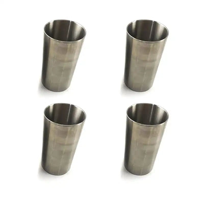 Cylinder Liner 4 Units 1 Set For Komatsu Crawler Tractor D20A-7-M D20P-7A-M Yanmar Engine 4TNE94 Komatsu Engine 4D94E - Engine Parts > Crankshafts & Connecting Rod Components > Cylinder Liner from MyMROmarts