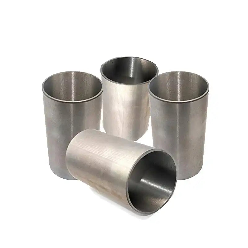 Cargue la imagen en el visor de la galería, Cylinder Liner 4 Units 1 Set For Komatsu Skid Steer SK09J-2 Yanmar Engine 4TNE98 Komatsu Engine 4D98E - Engine Parts &gt; Crankshafts &amp; Connecting Rod Components &gt; Cylinder Liner from MyMROmarts
