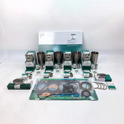 Cylinder Liner Kit Engine Four Matching for Komatsu Crawler Tractor D21A-7T-M D21P-7T-M Yanmar Engine 4TNE98 Komatsu Engine 4D98E - Engine Maintenance Parts > Overhaul Rebuild Kits from MyMROmarts