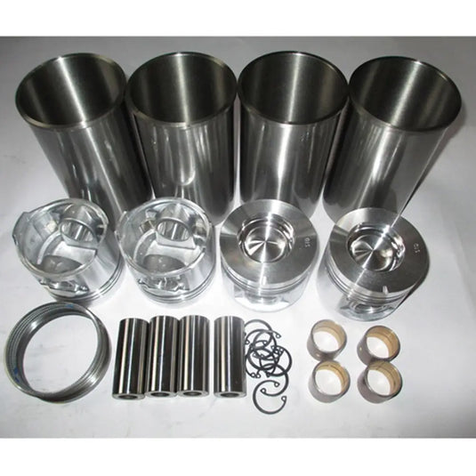 Cylinder Liner Kit Engine Four Matching for Yanmar Engine 4TNV98T Komatsu Engine S4D98E - Engine Maintenance Parts > Overhaul Rebuild Kits from MyMROmarts
