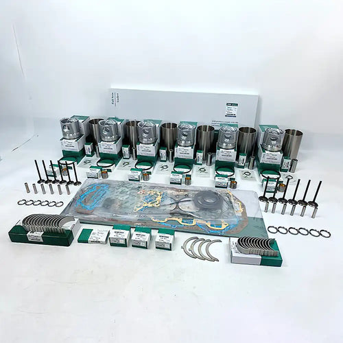 Cylinder Liner Kit for Mitsubishi S6B-TA Engine Caterpillar CAT E650 Excavator - Engine Maintenance Parts > Overhaul Rebuild Kits from MyMROmarts