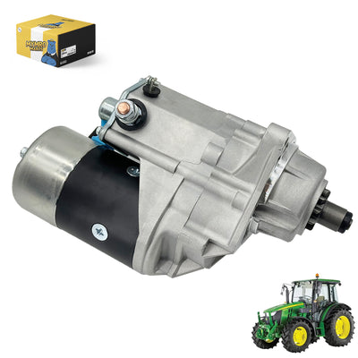Starter Motor Kit RE540301 SE501401 STR70006 2280000843 228080084 for John Deere Engine 4045 6068 4039 3029 Tractor 6100D 6095B 6110D 6115D from MyMROmarts