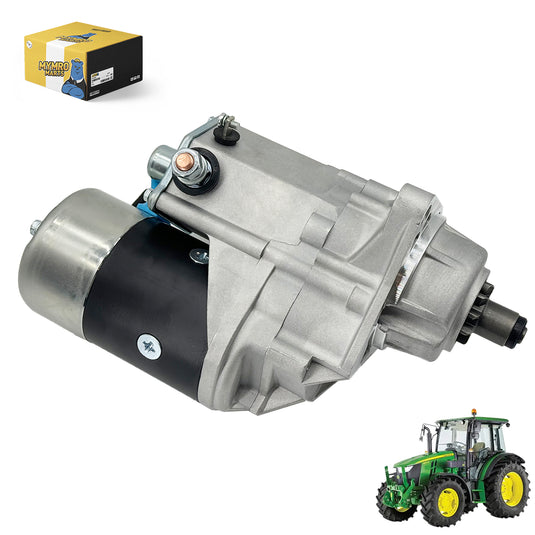 Starter Motor Kit RE540301 SE501401 STR70006 2280000843 228080084 for John Deere Engine 4045 6068 4039 3029 Tractor 6100D 6095B 6110D 6115D from MyMROmarts