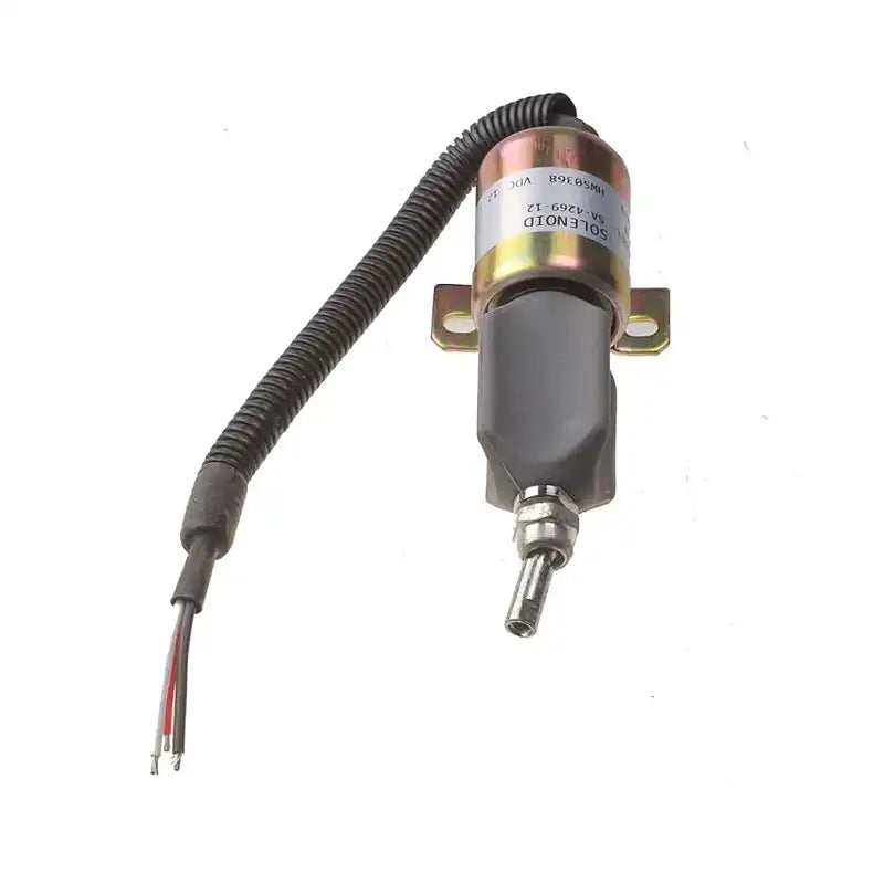 Load image into Gallery viewer, Diesel Engine Shutoff Solenoid 6732-82-9120 for Komatsu Wheel Loader WA250-3MC Engine S6D102E-1 from MyMROmarts
