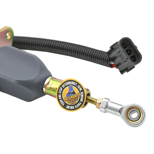 Diesel Shut Off Solenoid 3930234 For Cummins 6CT 8.3L Komatsu Excavator PC350-7 24V from MyMROmarts